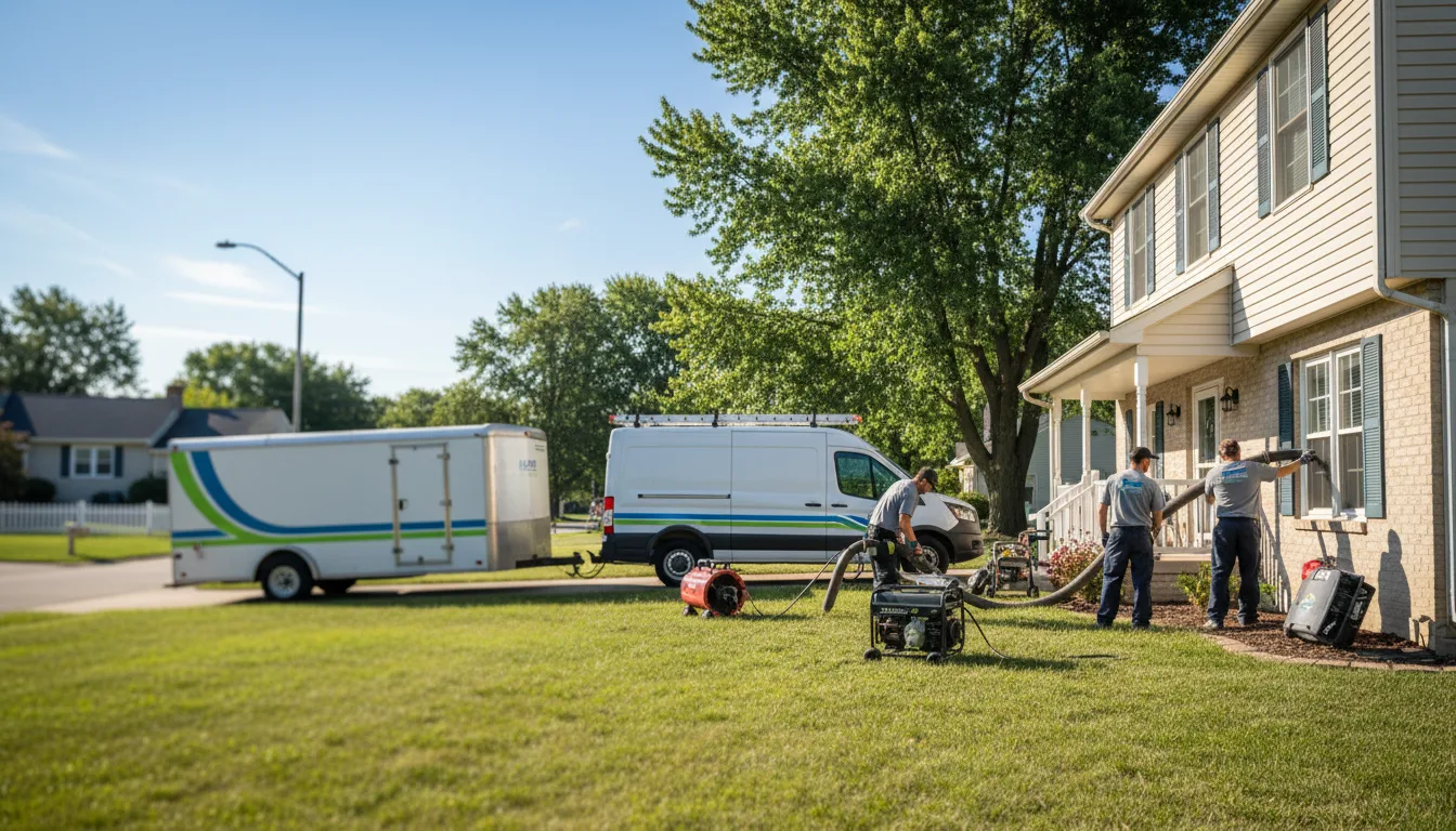 Flooded Basement Restoration And Cleanup With Repair in Zeeland, MI near me